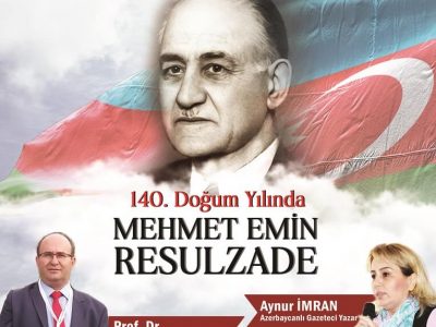 140. Doğum Yılında Mehmet Emin Resulzade