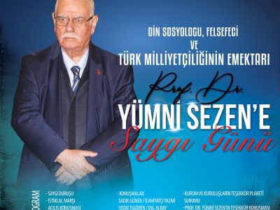 Prof. Dr. Yümni Sezen’e Saygı Günü