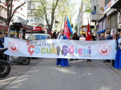 26. Türk Dünyası Çocuk Şölen Yürüyüşü