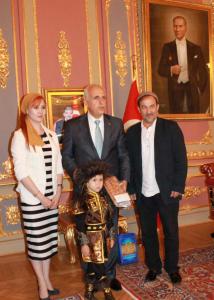 19. Türk Dünyası Çocuk Şöleni T.C. İstanbul Valiliği Kabul Töreni