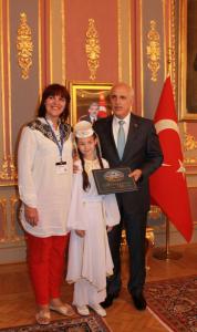 19. Türk Dünyası Çocuk Şöleni T.C. İstanbul Valiliği Kabul Töreni