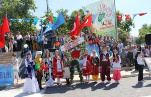 19. Türk Dünyası Şölen Yürüyüşü