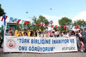 20. Türk Dünyası Şölen Yürüyüşü