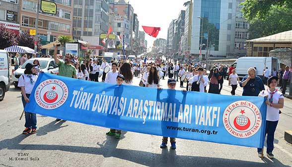 21. Türk Dünyası Şölen Yürüyüşü