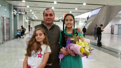 22. Türk Dünyası Çocuk Şöleni - Bayçeçekey, Kırgızistan Bişkek'ten İstanbul'a geldi