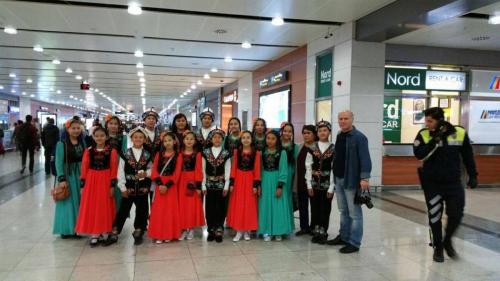 22. Türk Dünyası Çocuk Şöleni - Bayçeçekey, Kırgızistan Bişkek'ten İstanbul'a geldi
