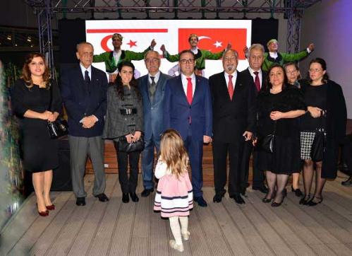 Kuzey Kıbrıs Türk Cumhuriyeti’nin Kuruluşunun 32. Yıldönümünü  Kutladık
