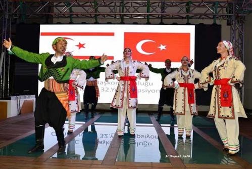 Kuzey Kıbrıs Türk Cumhuriyeti’nin Kuruluşunun 32. Yıldönümünü  Kutladık