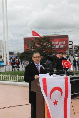 Kuzey Kıbrıs Türk Cumhuriyeti’nin Kuruluşunun 33. Yıldönümünü  Kutladık