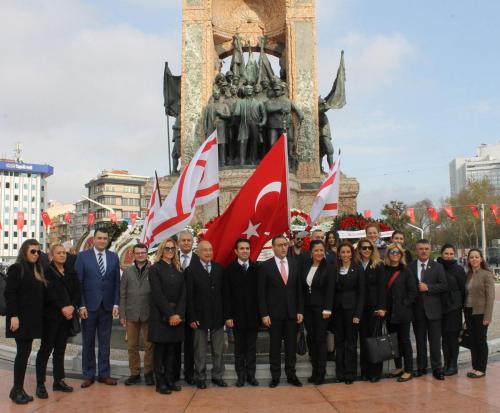 Kuzey Kıbrıs Türk Cumhuriyeti’mizin Kuruluşunun 34. Yıldönümünü Kutladık