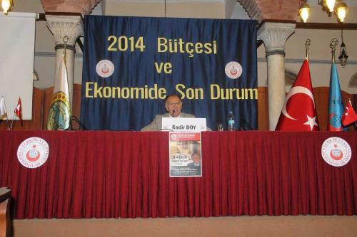 Turan Kültür Merkezi - 2014 Bütçesi ve Ekonomide Son Durum