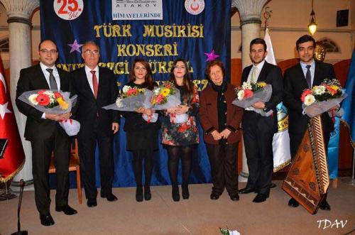 Turan Kültür Merkezi - Bakırköy Musiki Konservatuarı Vakfı Himayelerinde "Türk Musikisi Konseri"