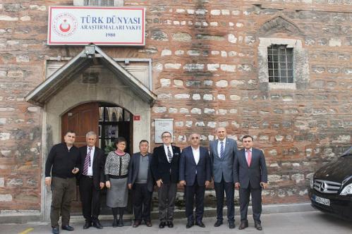 Azerbaycan Devlet İktisat Üniversitesi Rektörü Vakfımızı Ziyaret Etti