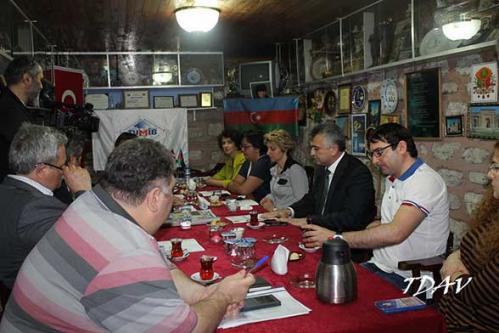 TUMİB Azerbaycan’da Yapılacak Avrupa Oyunları İçin Vakfımızda Toplantı Düzenledi