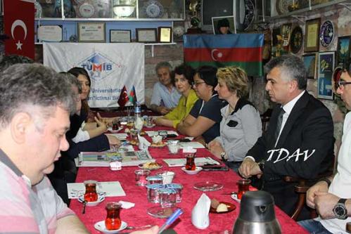TUMİB Azerbaycan’da Yapılacak Avrupa Oyunları İçin Vakfımızda Toplantı Düzenledi