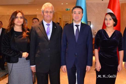 Kazakistan’ın Bağımsızlık Günü Resepsiyonuna Katıldık