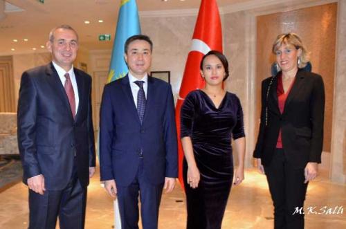 Kazakistan’ın Bağımsızlık Günü Resepsiyonuna Katıldık